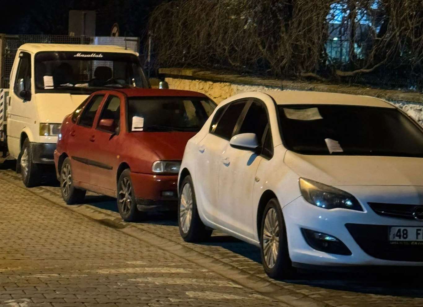 Trafik cezası sanıldı: Parti broşürü çıktı haberi